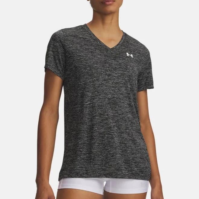 Under Armour Women's Tech Twist V-Neck Short Sleeve T-Shirt