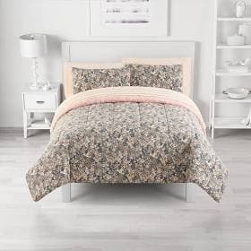 The Big One Blake Floral Reversible Comforter Set with Sheets