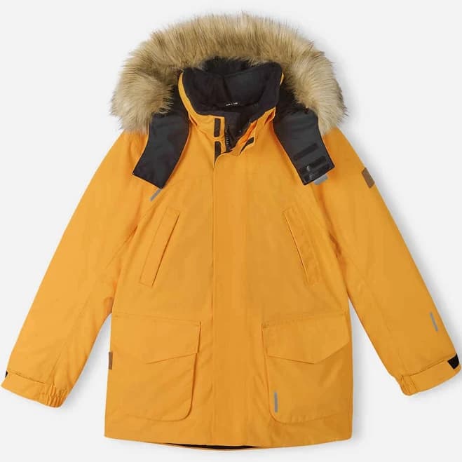 Reima Juniors' Down Winter Jacket Serkku Navy
