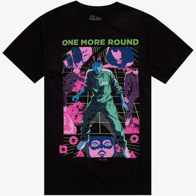 Squid Game One More Round Graphic T-Shirt