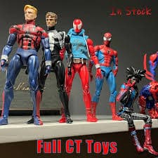 Full Ct Toys In Stock Anime Spiderman Mafex The Amazing Spider-Man 001 Wolverine Agent Venom Action Figures Model Doll Toy Gift - AliExpress