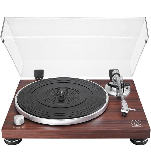 Audio-Technica AT-LPW50BT-RW Manual Belt-Drive Turntable