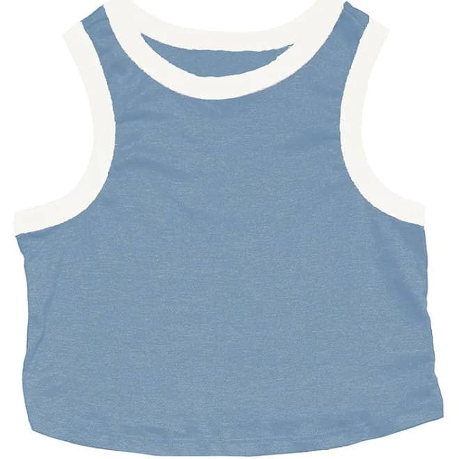 Cropped Rib Tank