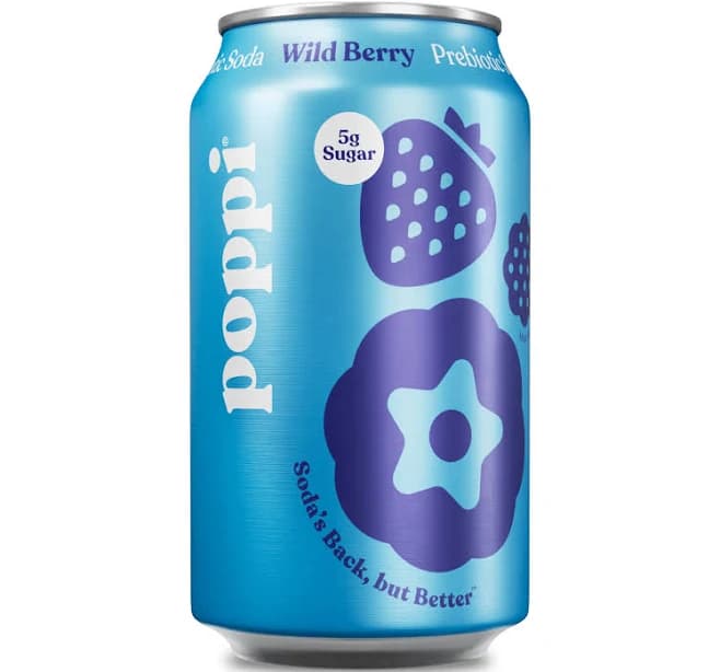 Poppi Prebiotic Soda Wild Berry
