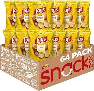 Potato Chips, Classic, 1.5 Ounce (Pack of 64)