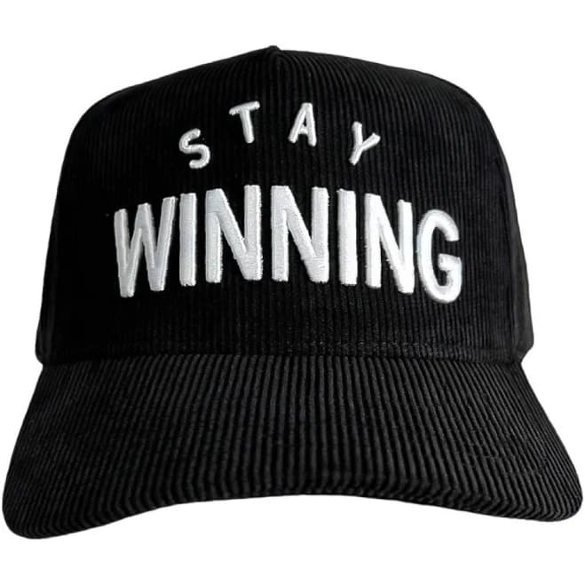 Stay Winning Corduroy Hat