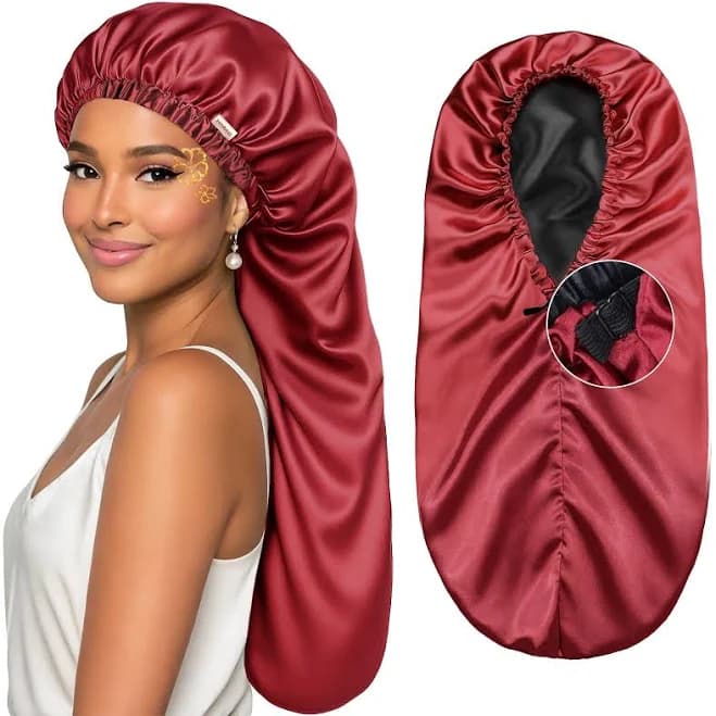Silk Butter Satin Bonnet
