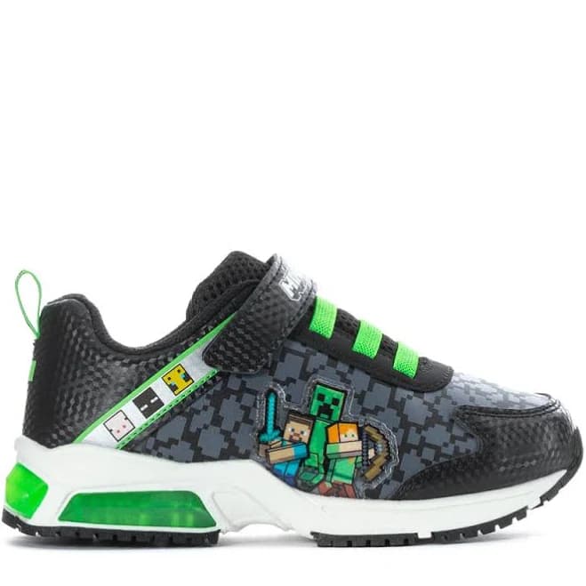 Minecraft Light-Up Athletic Shoes