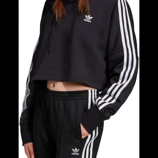 adidas Women's Cropped Hoodie