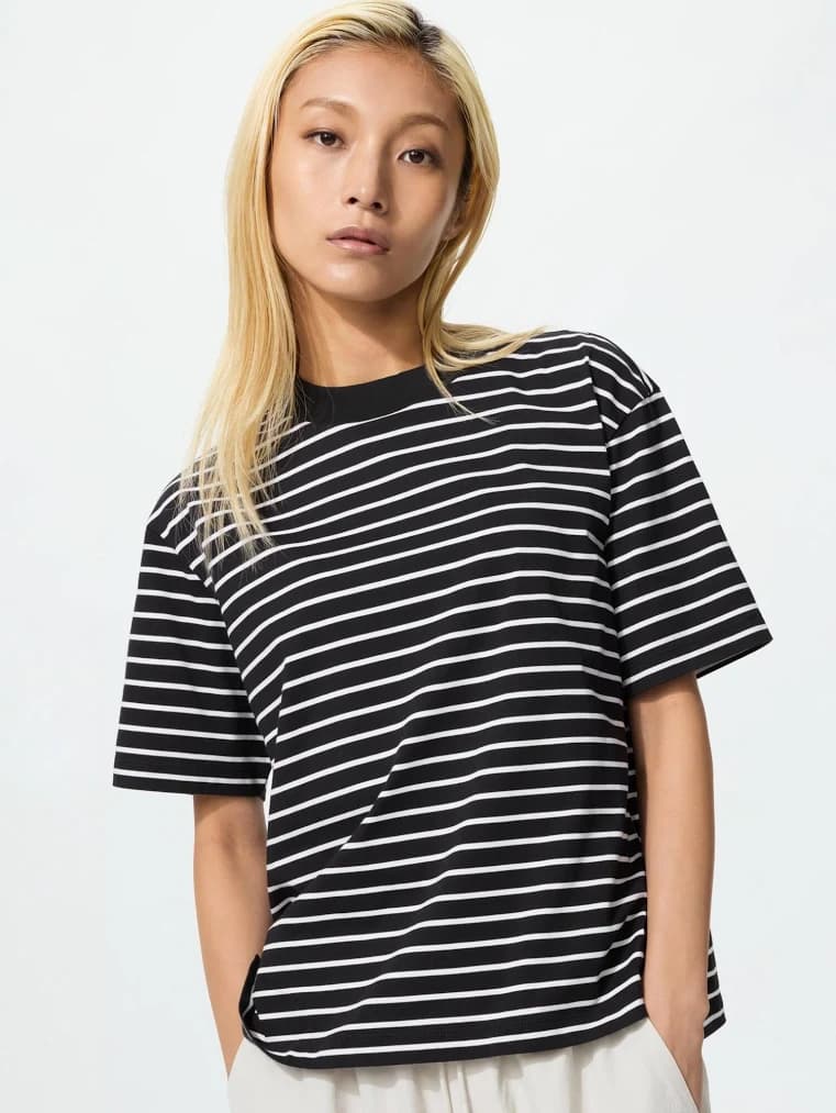 UNIQLO Women's Airism Cotton T-Shirt
