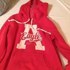 American Eagle Outfitters | Tops | Red Ae Hoodie | Poshmark