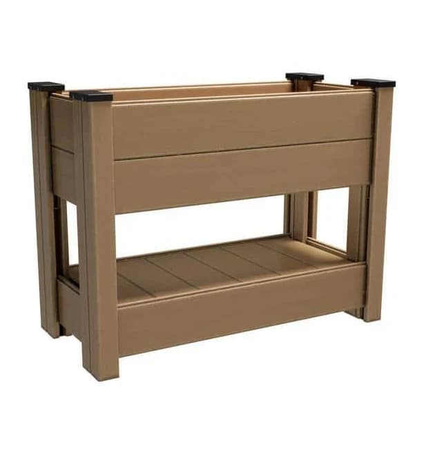 Natures Composites Rectangle Raised Planter Box