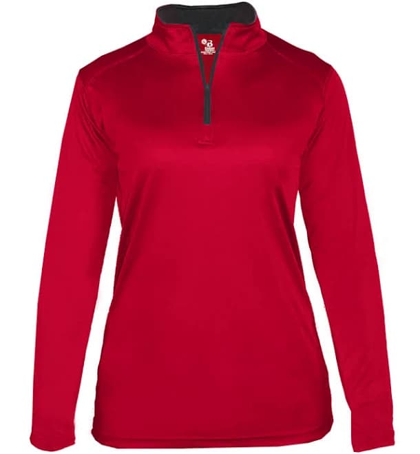 B-Core Women's Quarter-Zip Badger