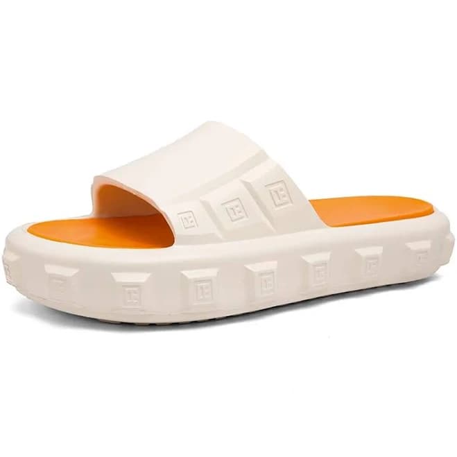 Men's Platform Rubber Slides