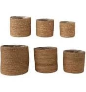 Seagrass Cylinder Basket