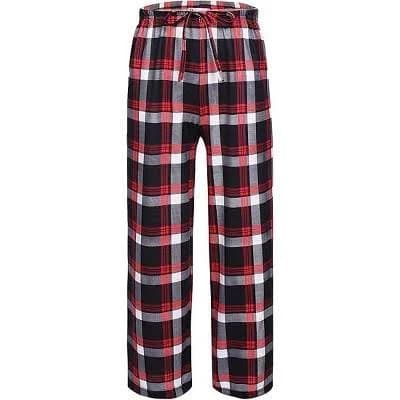 Ekouaer Boys Plaid Long Pajama Pants