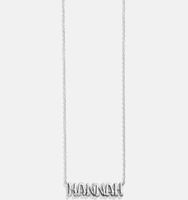 BaubleBar 18K Gold Custom Nameplate Necklace