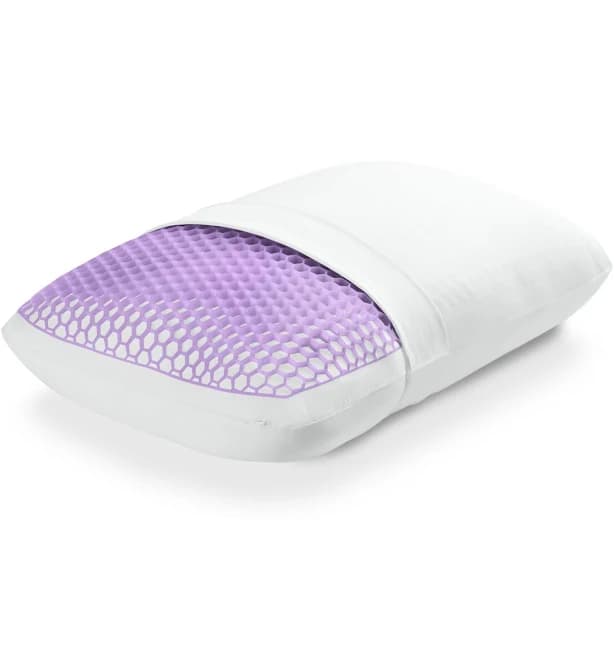 Purple GridCloud Pillow