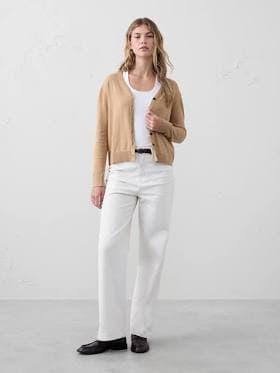 Forever V-Neck Cardigan Sweater