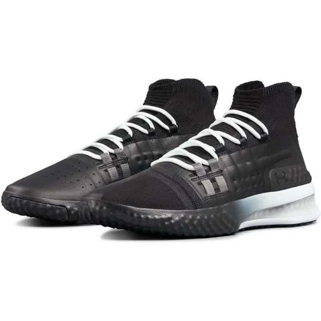 Under Armour Shoes | Authentic Under Armour Project 1 The Rock Bull Black White | Color: Black/White | Size: 8.5 | Kev1173's Closet