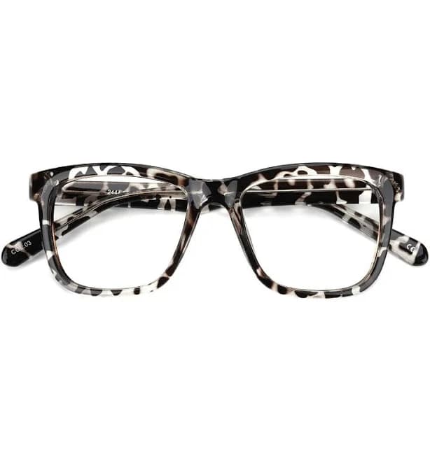 Sllac Square Glasses Online, Leopard Full Rim Frame, Colaan