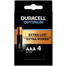 Optimum Duracell AAAx4