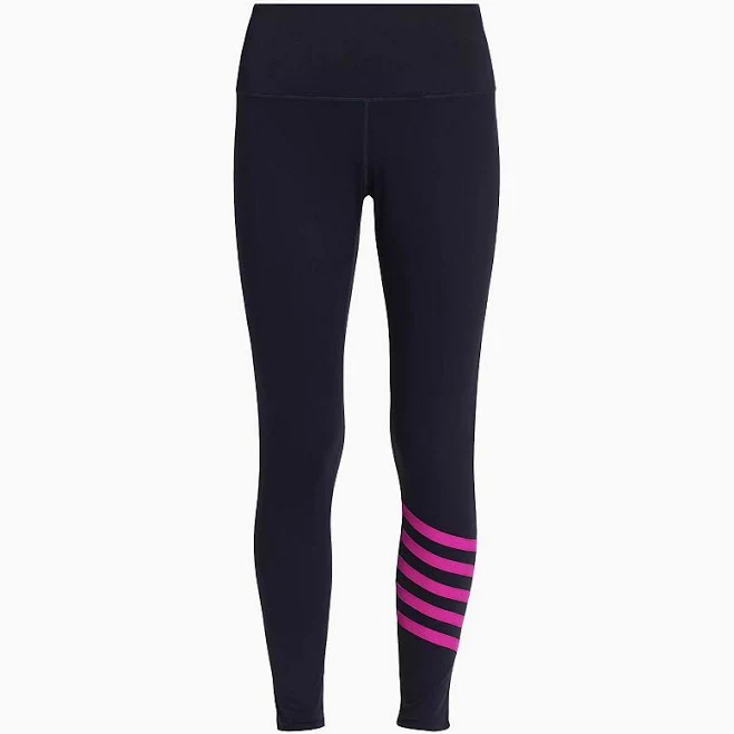 Worthy Threads Women's High-Rise Striped Leggings