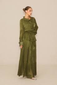 Gorgeous Darling Green Ruffle Tiered Maxi Dress – sunfere
