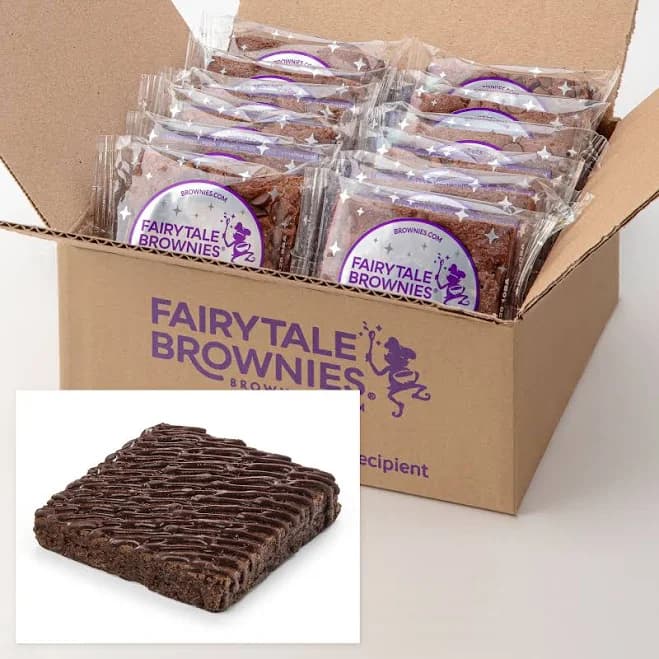 Fairytale Brownies 12 Bulk Mint Chocolate Brownies
