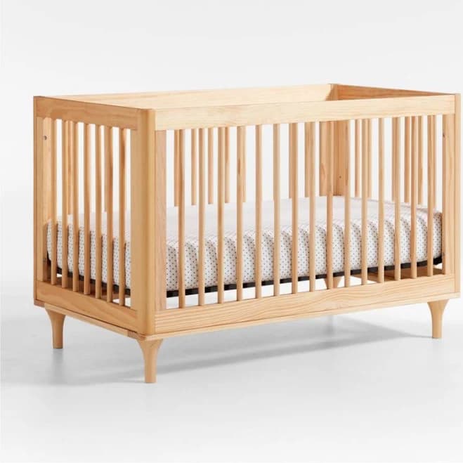Babyletto Lolly 3 in 1 Convertible Crib with Toddler Bed Conversion Kit