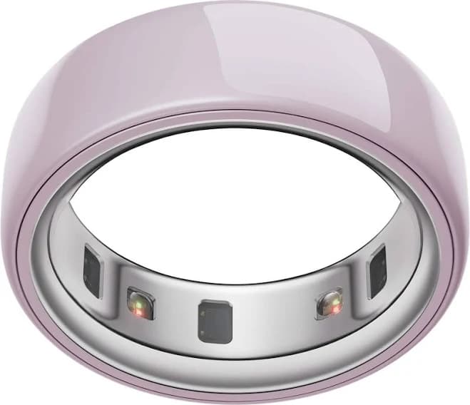 Oura Ring 4 Ceramic Smart Wearable Tracker with 8-Day Battery