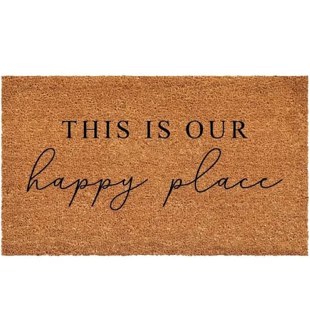 Calloway Mills Happy Place Doormat