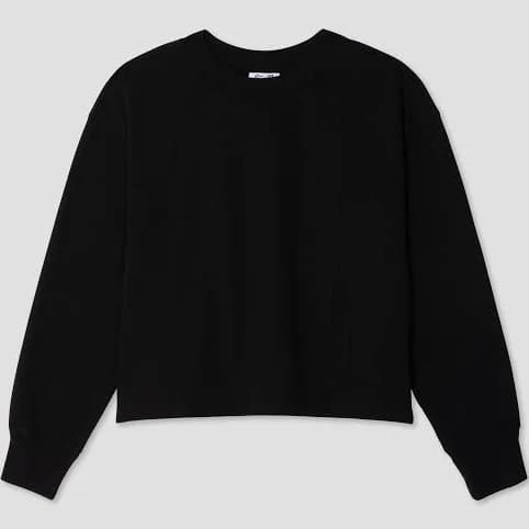 Women's Cropped Supima Fleece Sweatshirt