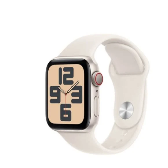 Apple Accessories | Apple Watch With White Band | Color: Silver/White | Size: Os | Kellijo01's Closet