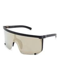 Mykita Rocket shield-frame Sunglasses | Black | FARFETCH BH
