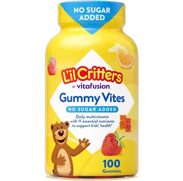 L'il Critters Gummy Vites Ages 2+ Daily Multivitamin Strawberry & Orange Flavors Gummies