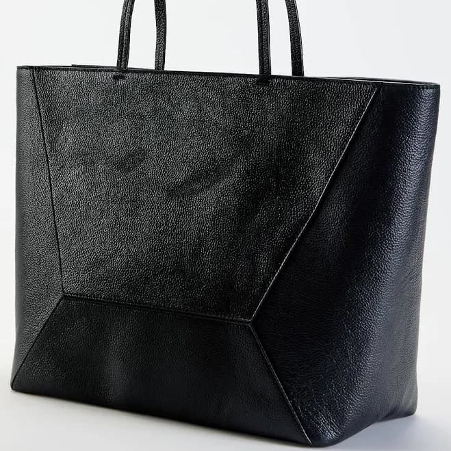 J.Jill Modern Leather Tote Bag