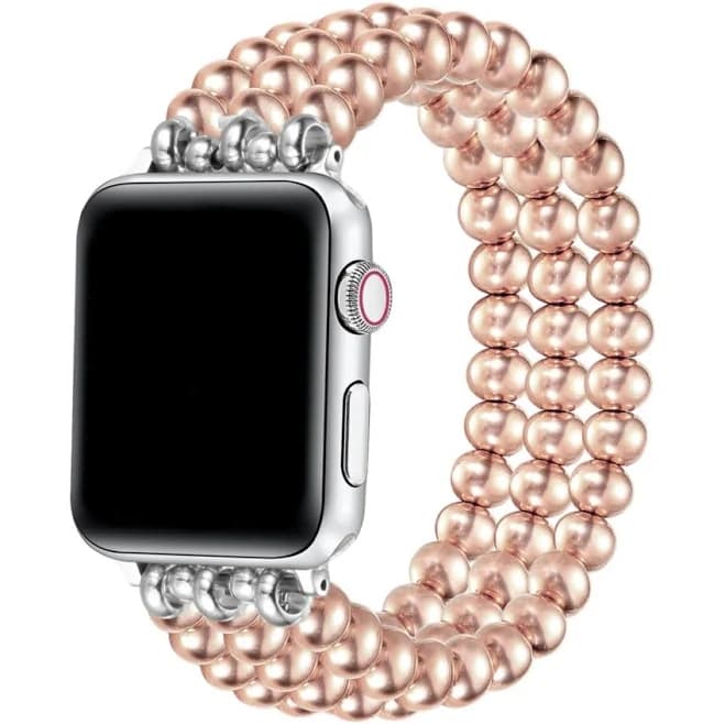 Posh Tech Men's Nova Beaded Apple Watch Band