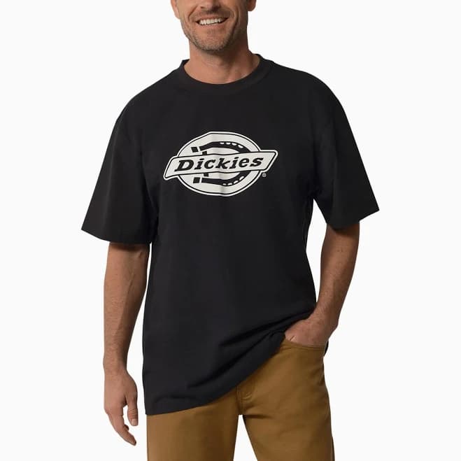 Dickies Men's Heavyweight Logo T-Shirt