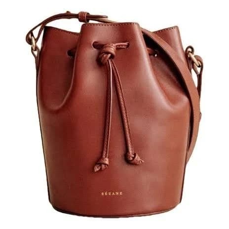 Sézane Farrow Leather Handbag