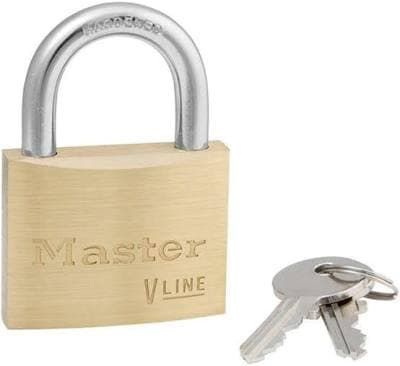 Master Lock 4150KA Key Padlock with Brass Body