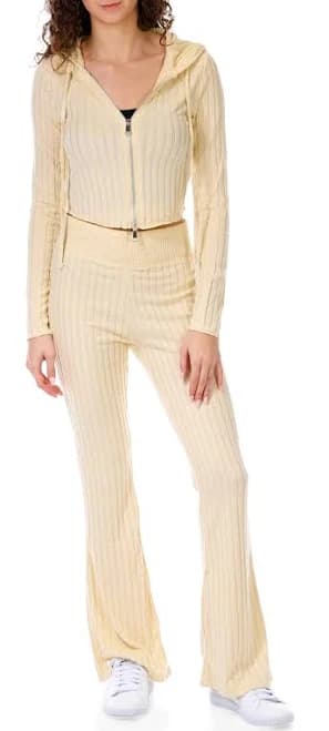 No Comment Junior's Ribbed Jacket & Pants Set