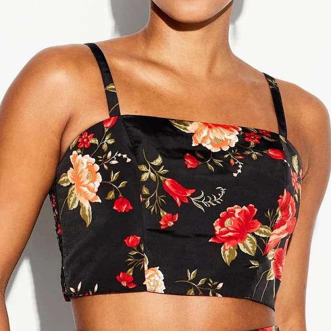 Old Navy Women's Cropped Taffeta Tank Top