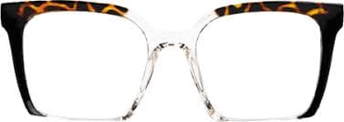 Misty Square Black Glasses | Zeelool Glasses