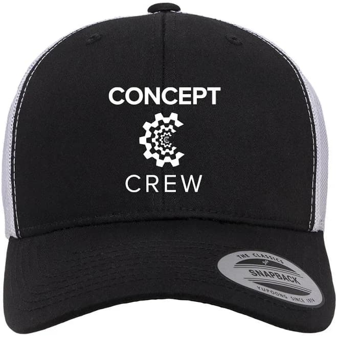 Shark Logo Retro Trucker Hat - Unisex Adjustable Baseball Hat for Adults - Premium Cotton