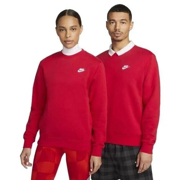 Nike Women's Sportswear Club Fleece Crew-Neck Sweatshirt