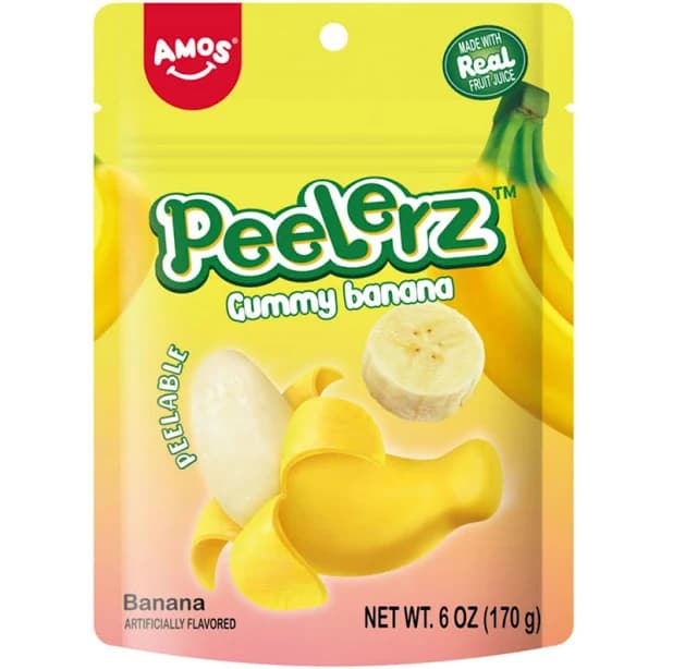 Amos Peelerz Gummy Banana