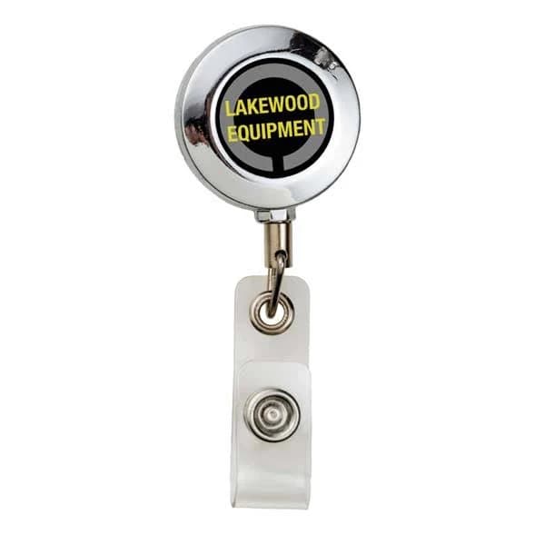 Metal Round Badge Reel