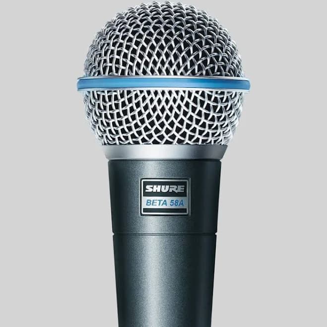 Shure Beta 58A Dynamic Vocal Microphone