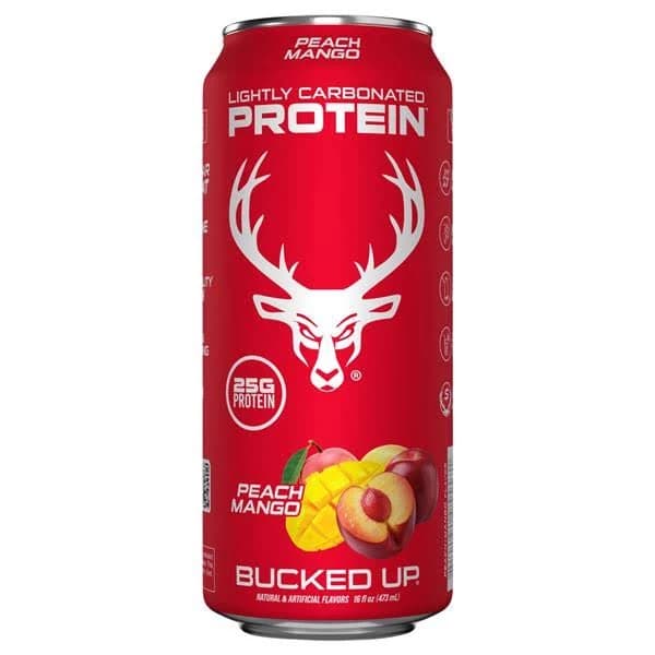 Bucked Up Lightly Carbonated Protein Drink